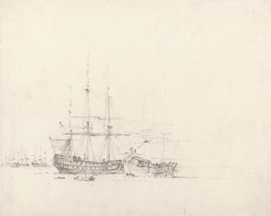 Dos barcos anclados de John Constable